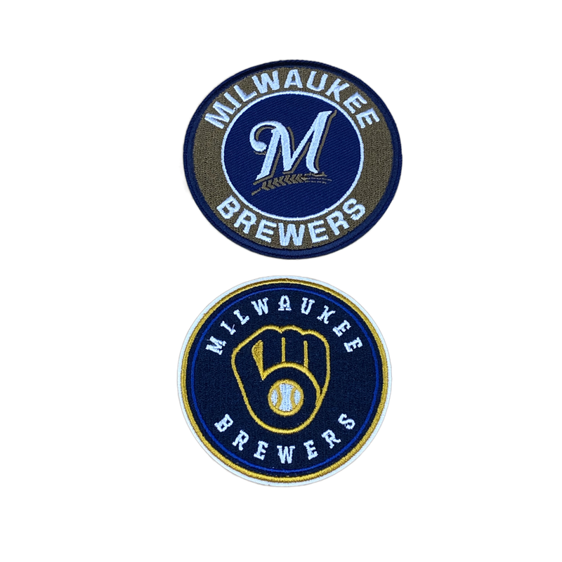 Milwaukee Brewers Embroidered Iron on Patches