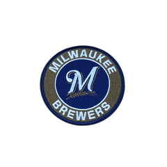 Milwaukee Brewers Embroidered Iron on Patches