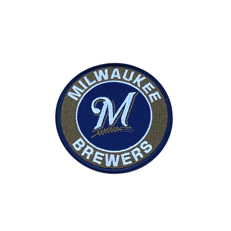 Milwaukee Brewers Embroidered Iron on Patches
