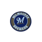 Milwaukee Brewers Embroidered Iron on Patches