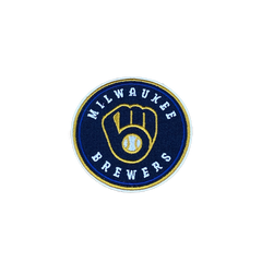 Milwaukee Brewers Embroidered Iron on Patches