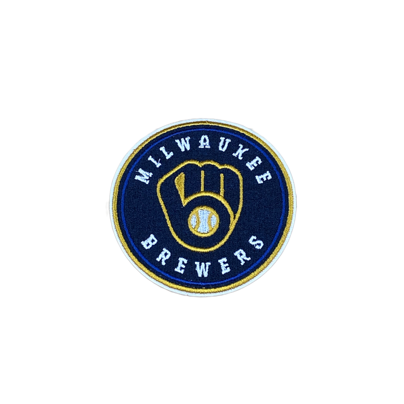 Milwaukee Brewers Embroidered Iron on Patches