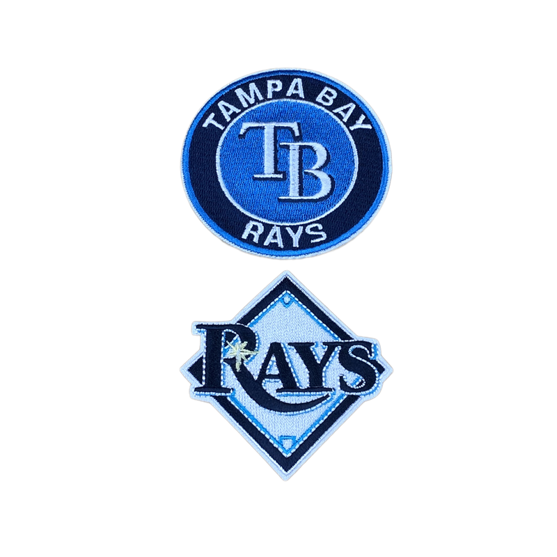 Tampa Bay Rays Embroidered Iron on Patches