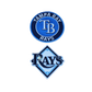 Tampa Bay Rays Embroidered Iron on Patches