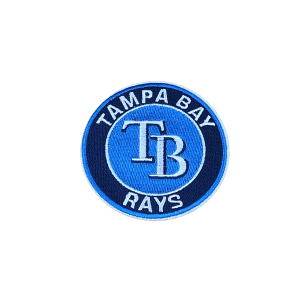 Tampa Bay Rays Embroidered Iron on Patches