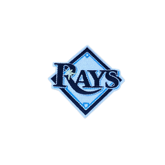 Tampa Bay Rays Embroidered Iron on Patches