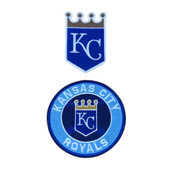 Kansas City Royals Embroidered Iron on Patches