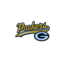 Green Bay Packers Embroidered Iron on Patches