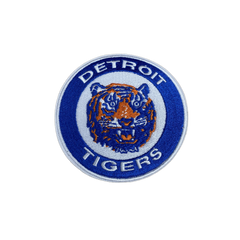 Vintage Detroit Tigers Embroidered Iron on Patch