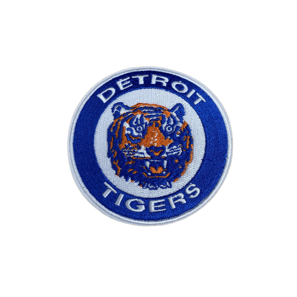 Vintage Detroit Tigers Embroidered Iron on Patch
