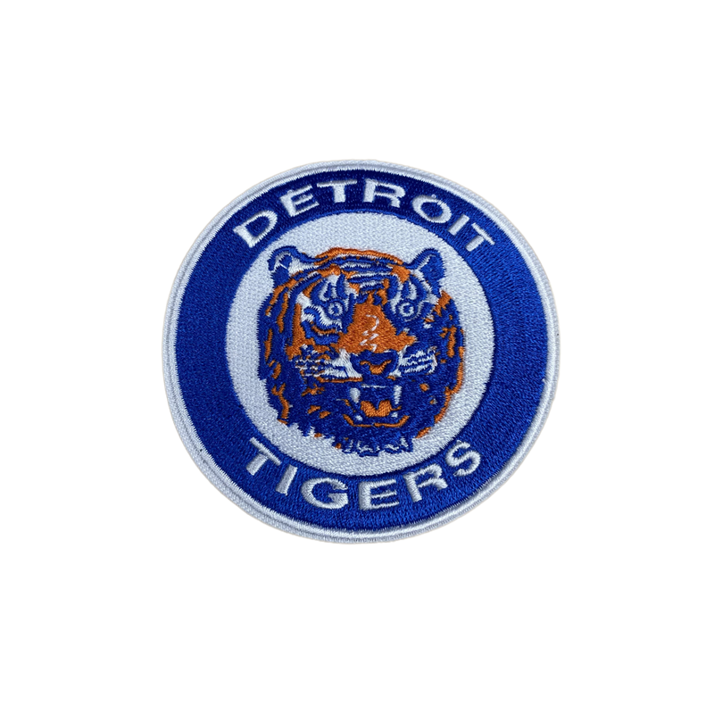 Vintage Detroit Tigers Embroidered Iron on Patch