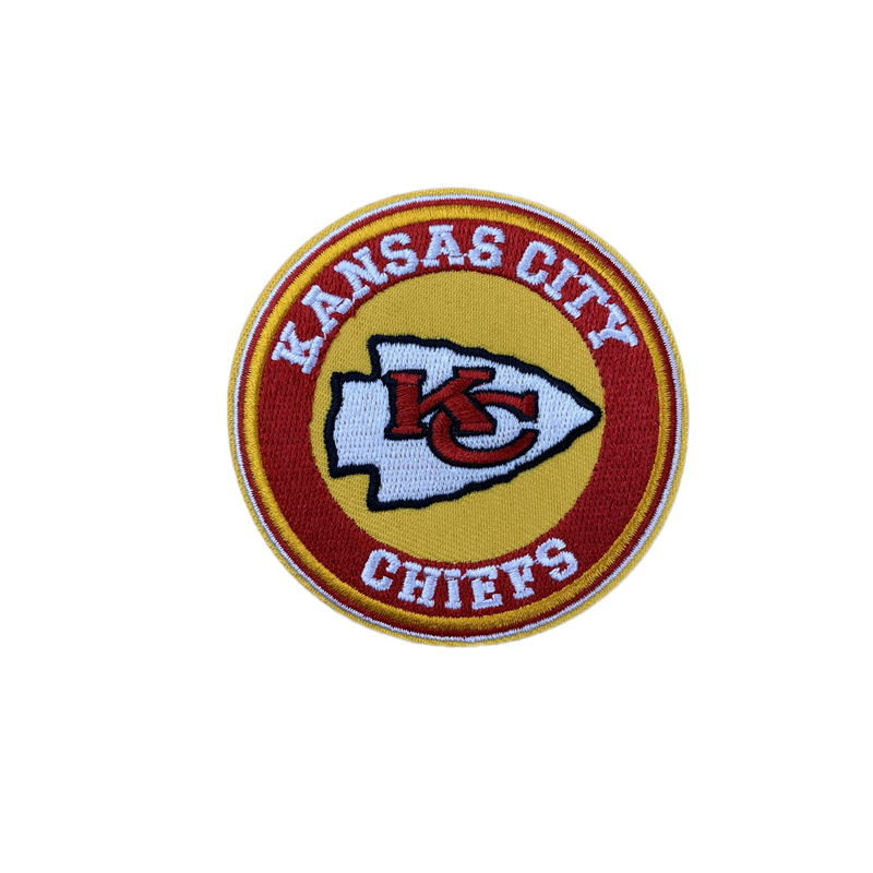 Kansas City Chiefs Embroidered Iron on Patches