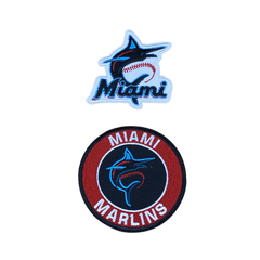 Florida Marlins Embroidered Iron on Patches