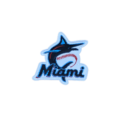 Florida Marlins Embroidered Iron on Patches