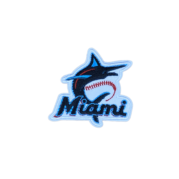 Florida Marlins Embroidered Iron on Patches