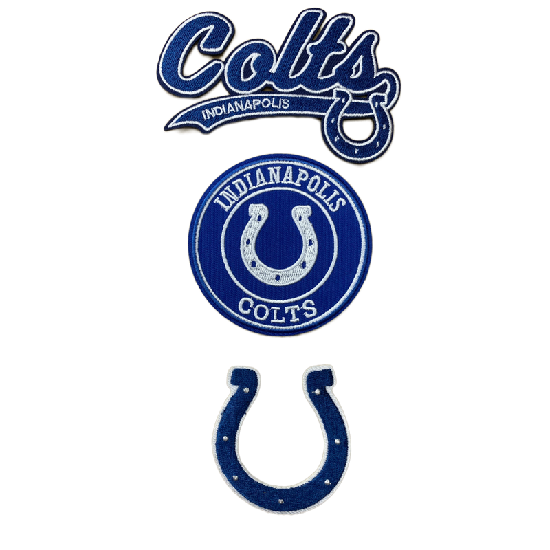 Indianapolis Colts Embroidered Iron on Patches