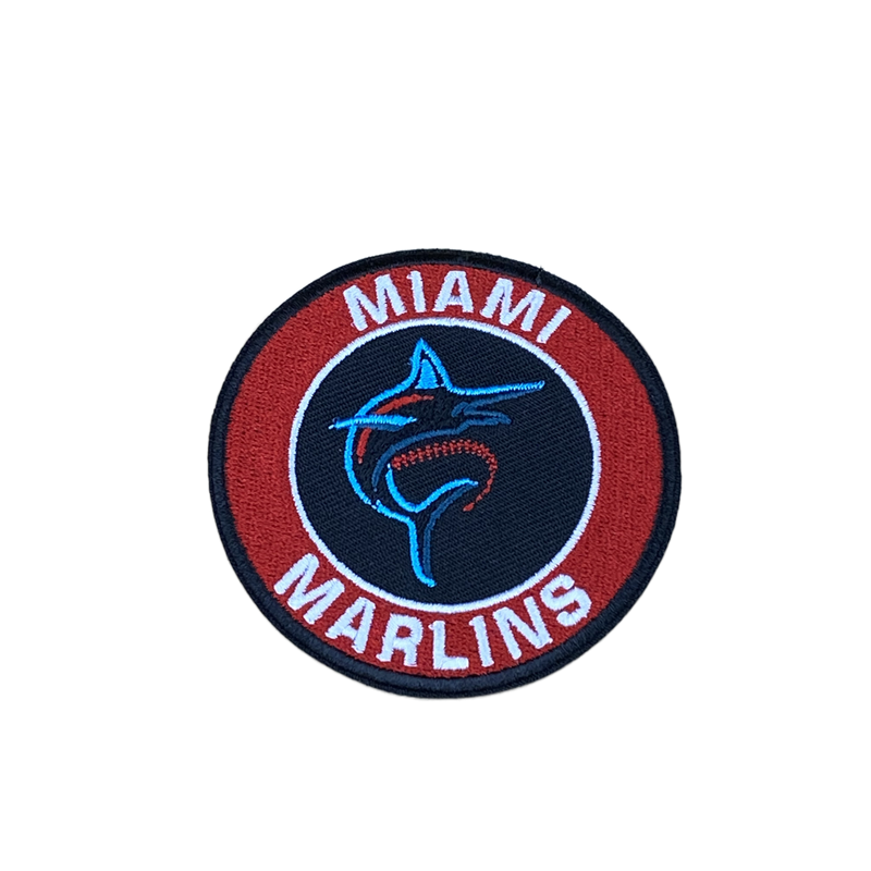 Florida Marlins Embroidered Iron on Patches