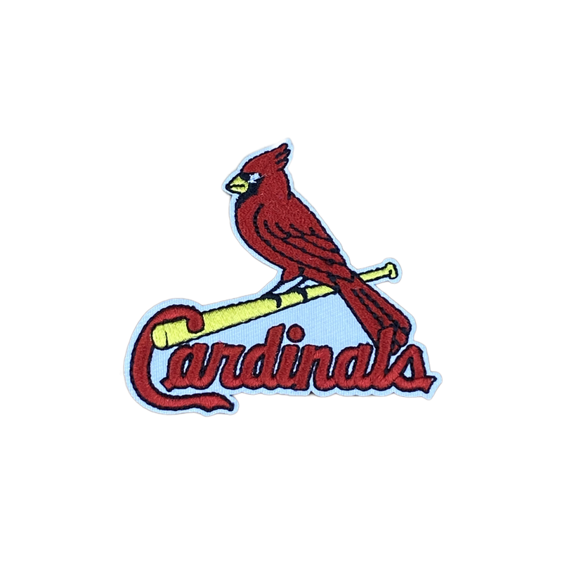 Cardinal Patch St. Louis Cardinals Embroidered Iron on Patches – Boogie Patches