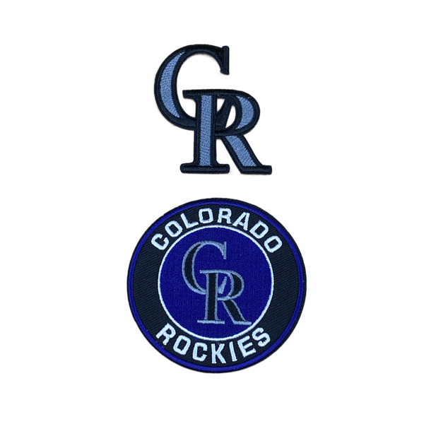 Colorado Rockies Embroidered Iron on Patches