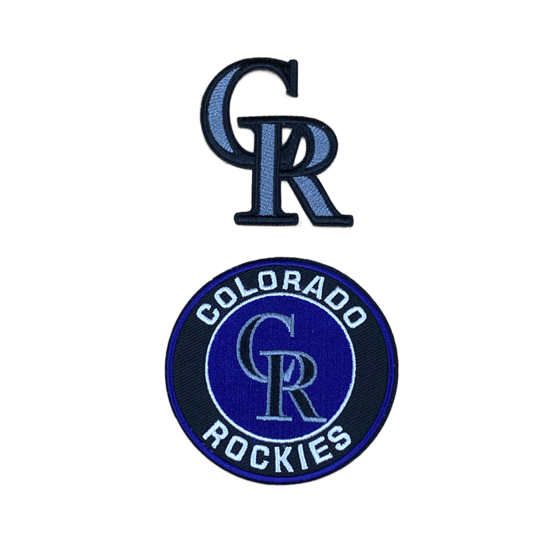 Colorado Rockies Embroidered Iron on Patches