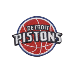 Detroit Pistons Embroidered Iron on Patch