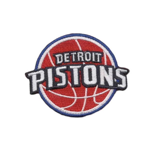 Detroit Pistons Embroidered Iron on Patch