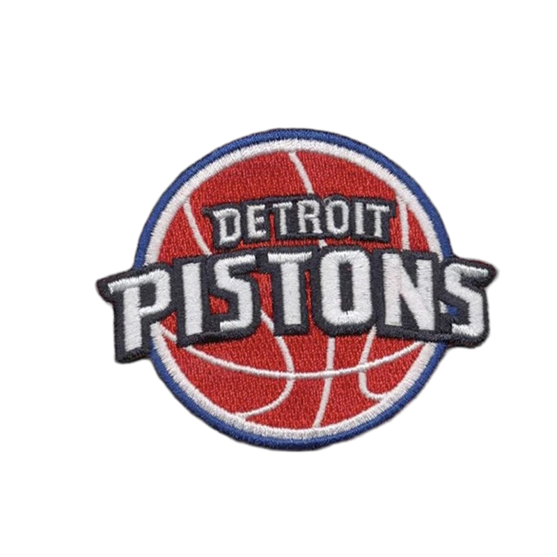 Detroit Pistons Embroidered Iron on Patch