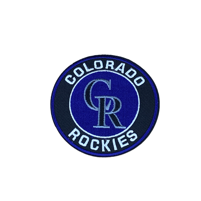 Colorado Rockies Embroidered Iron on Patches