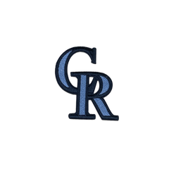 Colorado Rockies Embroidered Iron on Patches