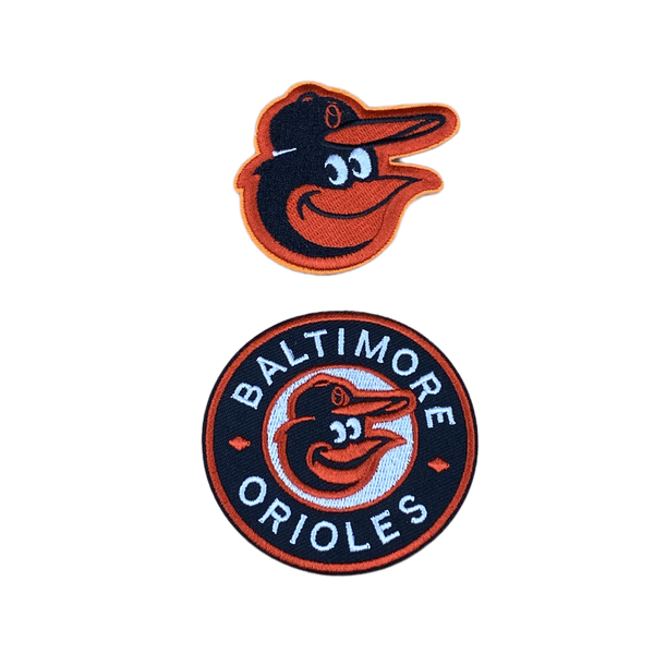 Baltimore Orioles Embroidered Iron on Patches
