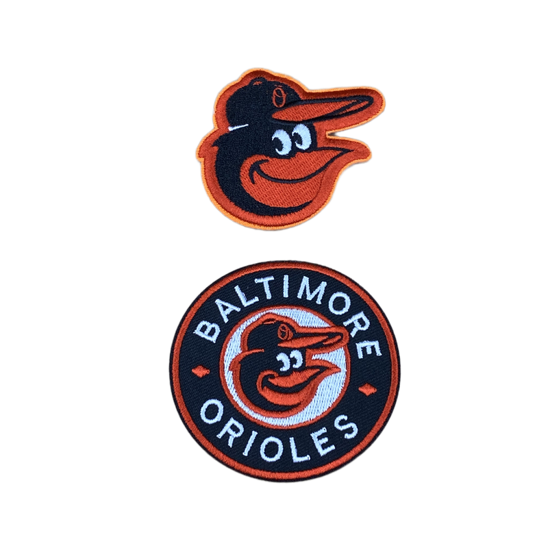 Baltimore Orioles Embroidered Iron on Patches