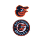 Baltimore Orioles Embroidered Iron on Patches