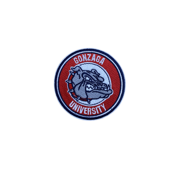 Gonzaga Bulldogs Embroidered Iron on Patch