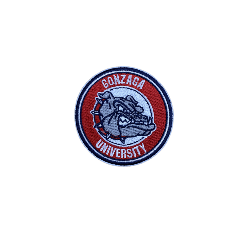 Gonzaga Bulldogs Embroidered Iron on Patch