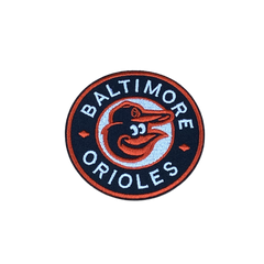 Baltimore Orioles Embroidered Iron on Patches