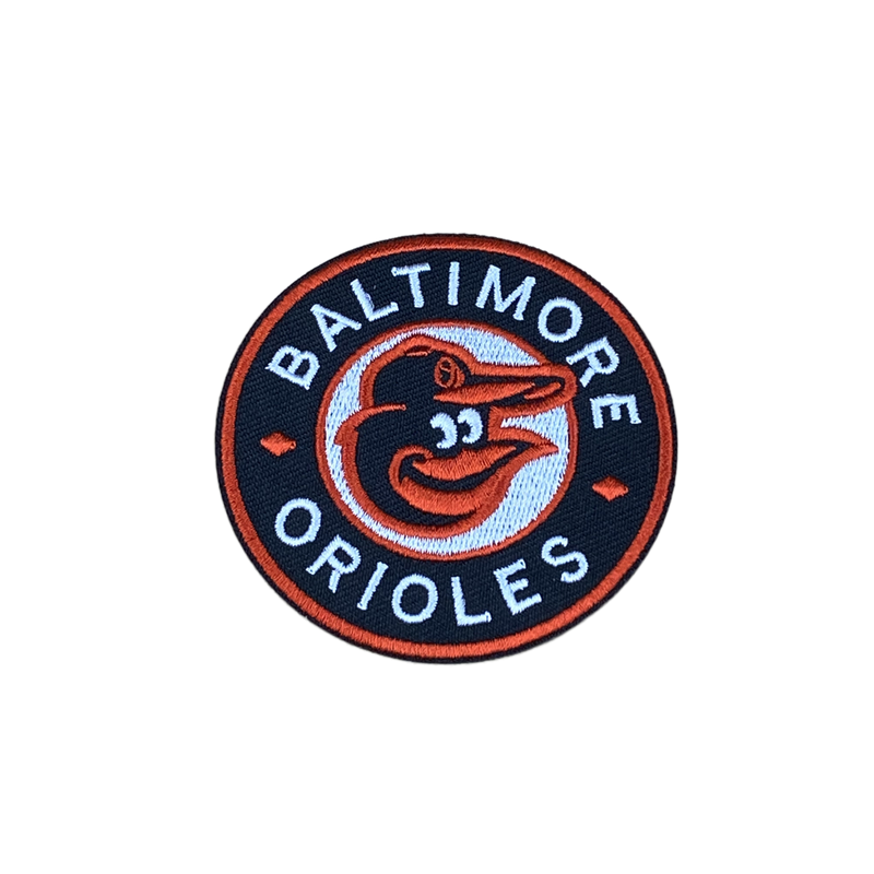 Baltimore Orioles Embroidered Iron on Patches