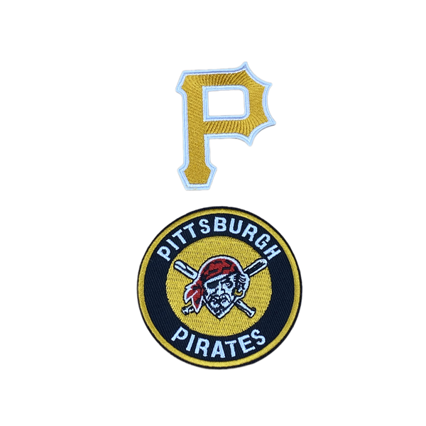 Pittsburgh Pirates Embroidered Iron on Patches