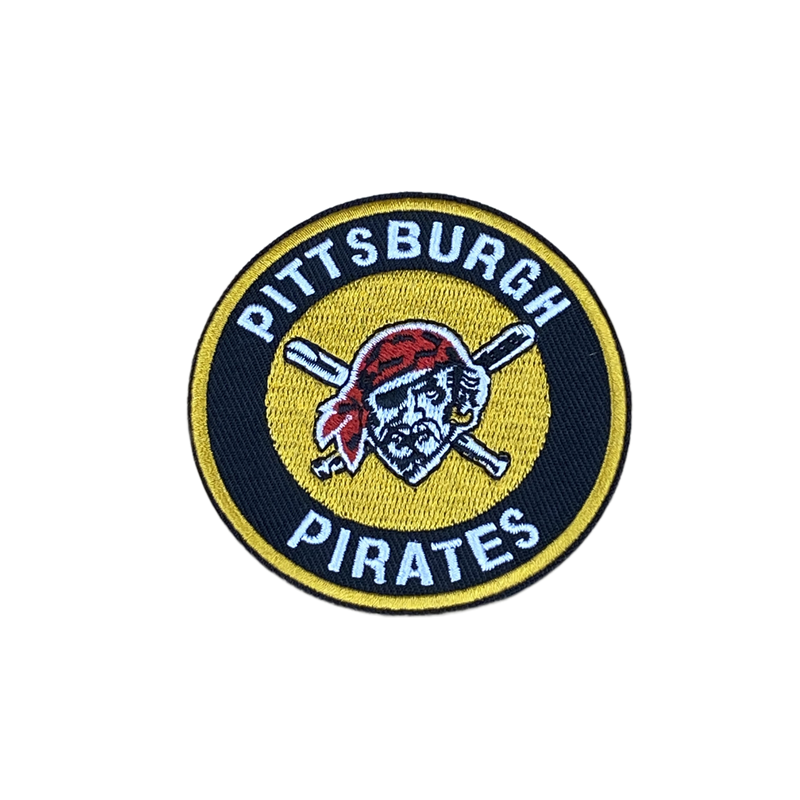 Pittsburgh Pirates Embroidered Iron on Patches
