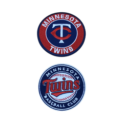 Minnesota Twins Embroidered Iron on Patches