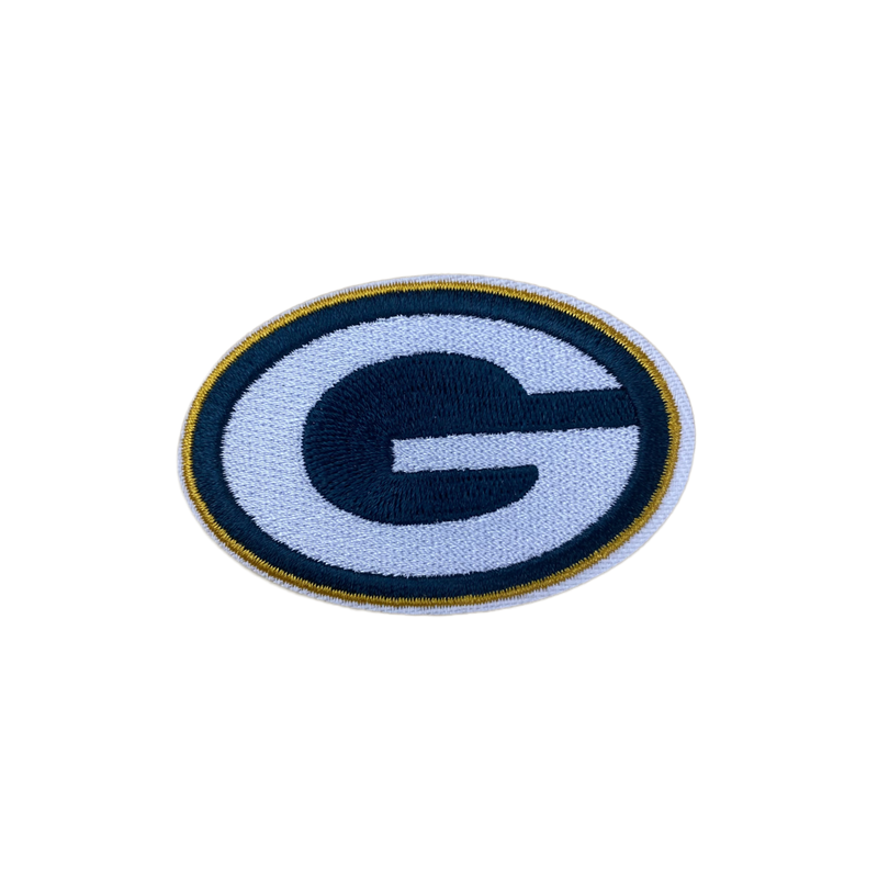 Green Bay Packers Embroidered Iron on Patches