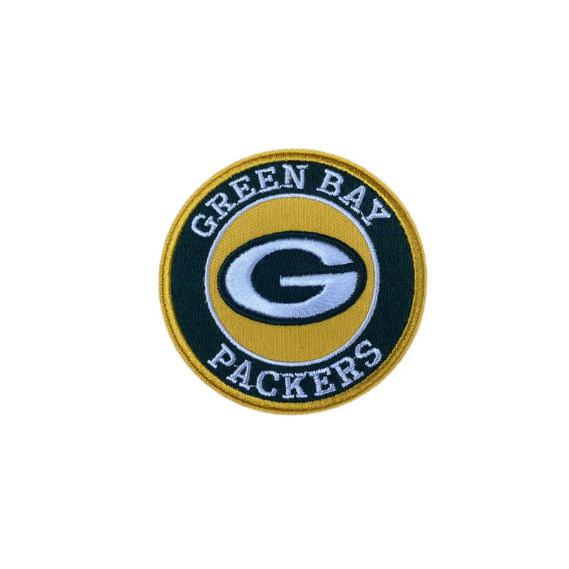 Green Bay Packers Embroidered Iron on Patches