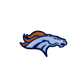 Denver Broncos Embroidered Iron on Patches