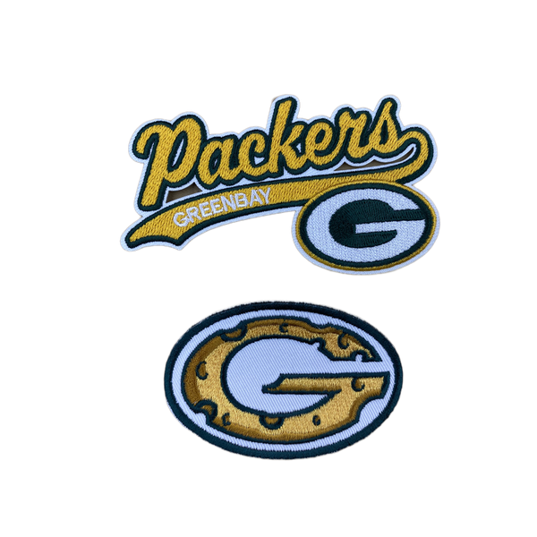 Green Bay Packers Embroidered Iron on Patches