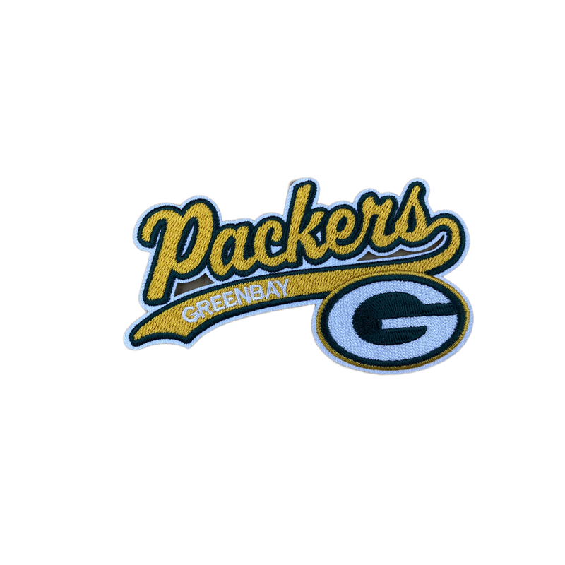 Green Bay Packers Embroidered Iron on Patches
