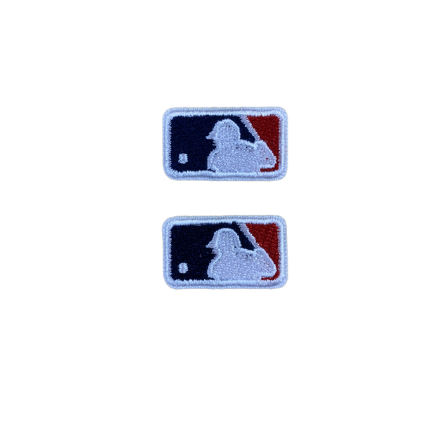 (2) Small MLB Logo Patches